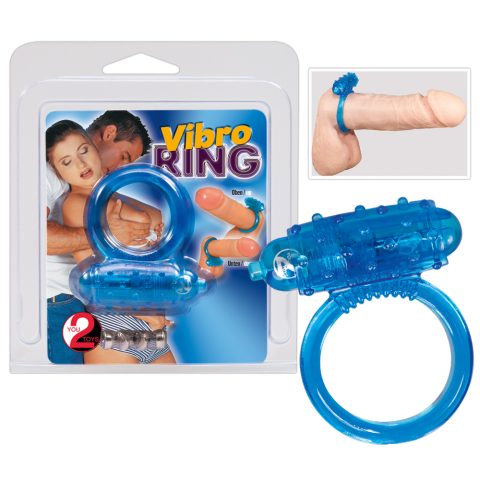 Vibrating cockring blue - Image 5