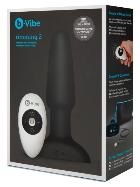 b-Vibe rimming Plug Black - Image 2