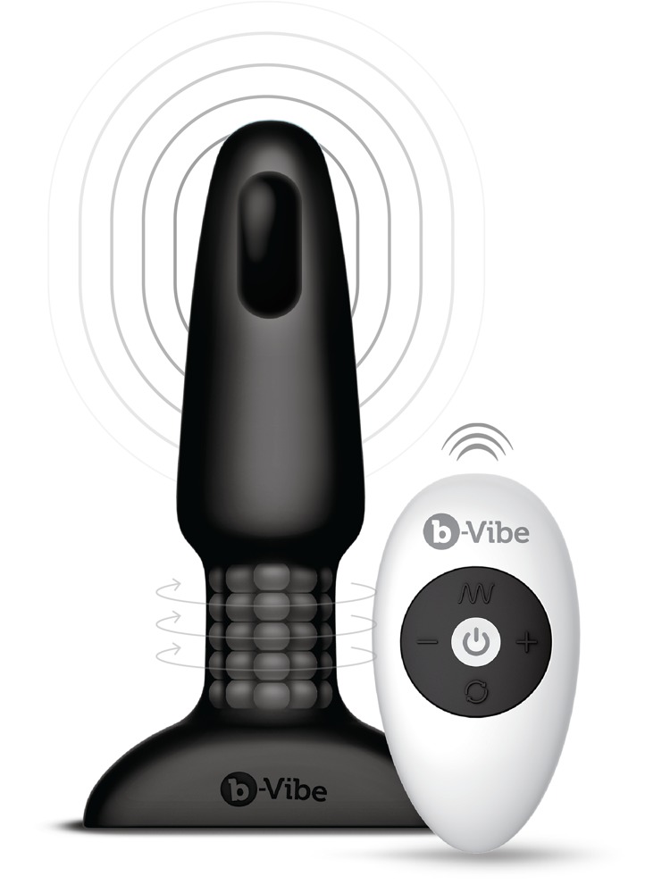 b-Vibe rimming Plug Black