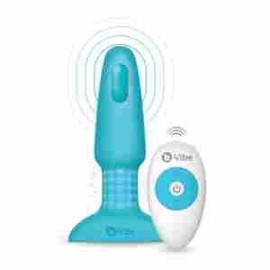 b-Vibe rimming Plug Blue