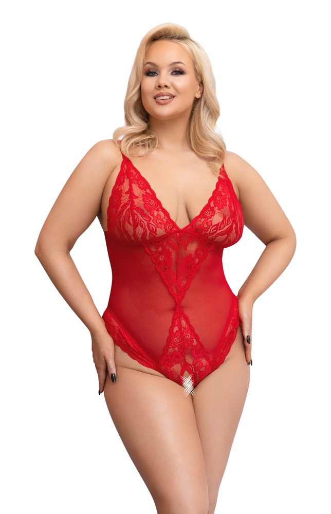 Crotchless Body red 4XL