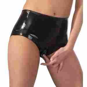 Latex Briefs black XL