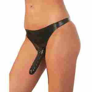 Latex Briefs black S-L