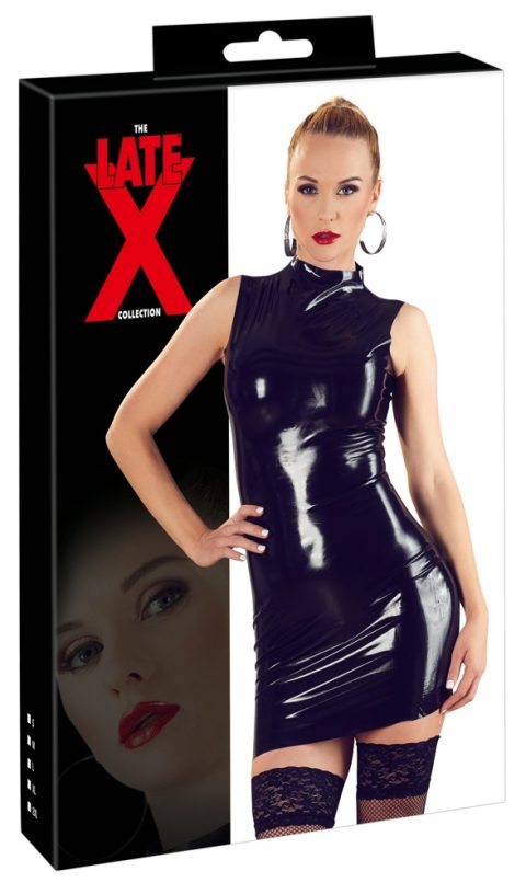 Latex Dress black L - Image 2