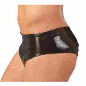Latex Men's Briefs black M/L