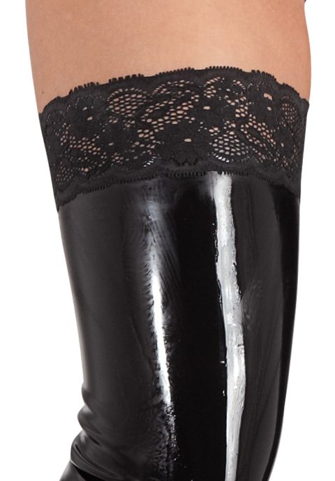 Latex Stockings Lace XL - Image 4