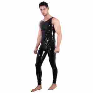 Men's Latex Jumpsuit 2XL