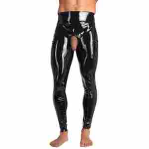 Men's Latex Leggings 2XL