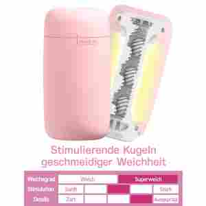 Tenga Puffy Strawberry Pink