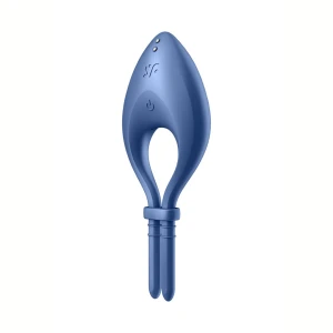 Bullseye - Vibrating Cockring - Blue