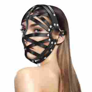 Cage Mask - Black