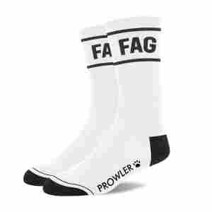 Fag Socks - White/Black