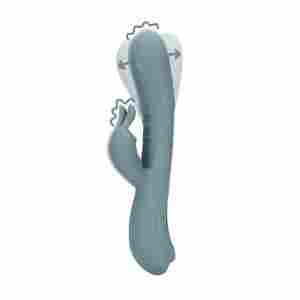 Fingering Motion Rabbit Vibrator - Weathervane Grey