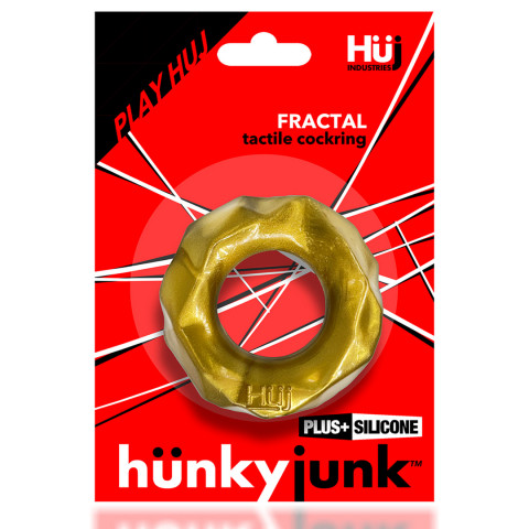 Fractal - Tactile Cockring - Bronze - Image 2