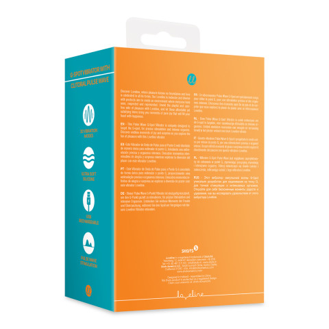 G-Spot Vibrator with Clitoral Pulse Wave - Untamed Orange - Image 3