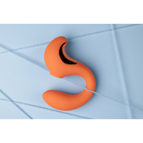 G-Spot Vibrator with Clitoral Pulse Wave - Untamed Orange - Image 7