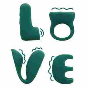 LOVE' (S)explore Set - Green Crystal