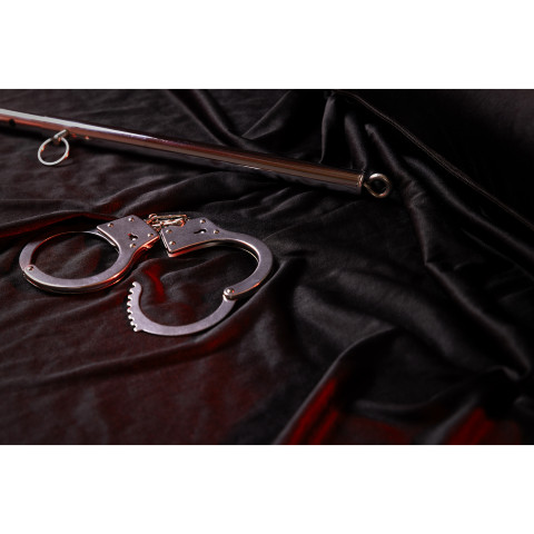 Metal Hand Cuffs - Silver - Image 7