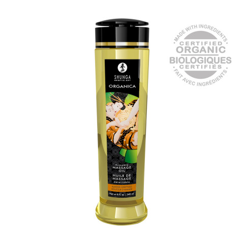 Organica Massage Oil - Almond Sweetness - 8 fl oz / 240 ml - Image 3