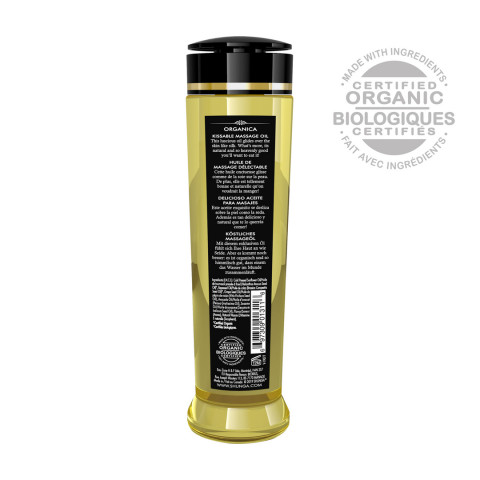 Organica Massage Oil - Green tea - 8 fl oz / 240 ml - Image 2