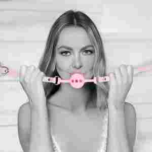 Paris Collection - Silicone Ball Gag - Pink