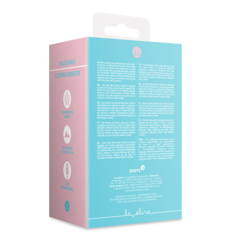 Pulse Wave Clitoris Vibrator - Arctic Blue - Image 3