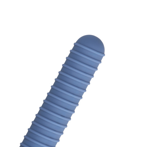 Ribbed Mini Vibrator - Blue Horizon - Image 6