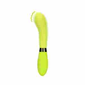 Silicone G-Spot Vibrator - Lime Passion