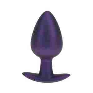 Smooth Silicone Anal Plug - Large - 3.5 / 8
