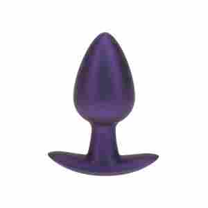 Smooth Silicone Anal Plug - Medium - 3.1 / 7