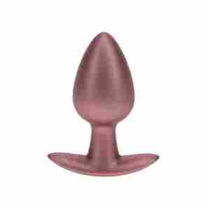 Smooth Silicone Anal Plug - Medium - 3.1 / 7