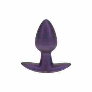 Smooth Silicone Anal Plug - Small - 2.6 / 6