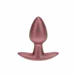 Smooth Silicone Anal Plug - Small - 2.6 / 6