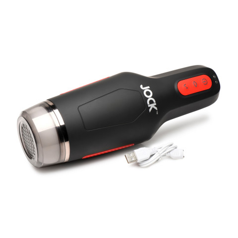 Sucking and Vibrating Masturbator - 15X - Black - Image 6