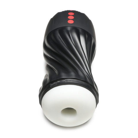 Sucking and Vibrating Masturbator - Black - Image 4