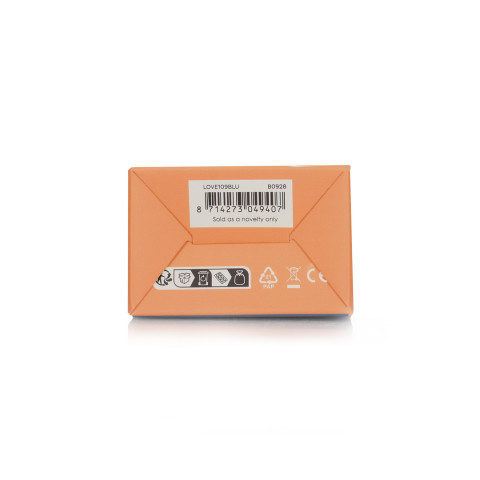 Travel Vibrator with Lube Compartment and Pump - Blue Horizon - Image 4