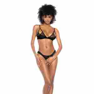 Two Piece Set - L/XL - Black