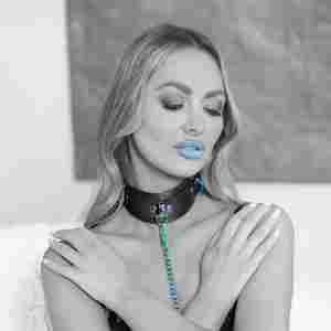 Venice Collection - Collar with Leash - Black