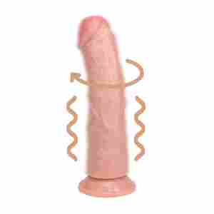 Vibrating and Rotating Regular Curved Cock - 8 / 20