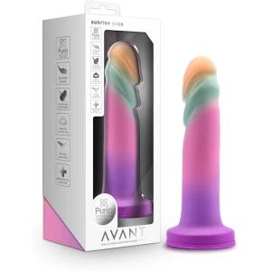 Blush Novelties - Avant Sunrise Gaze Sherbet Dildo - Various Colors