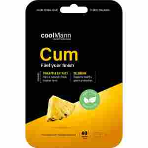 CoolMann - Cum Food Supplement - Pineapple 60 pcs