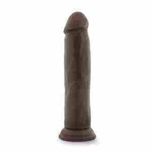 Dr. Skin - Realistic Dildo With Suction Cup 9.5'' - Chocolate