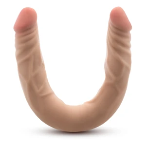 Dr. Skin – Plus 35.5 cm Flexible Double Dildo – Beige