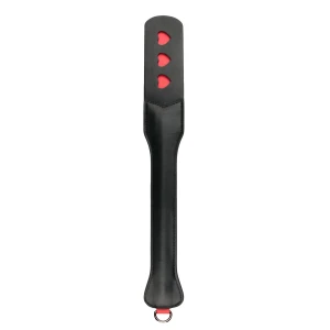 Easytoys Fetish - Long Leather Paddle With Heart
