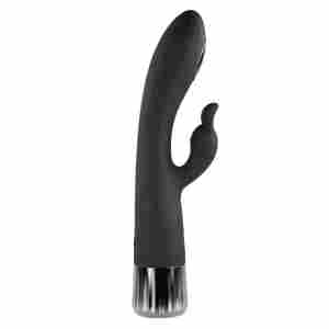 Evolved - Heat Up and Chill Rabbit Vibrator - Black