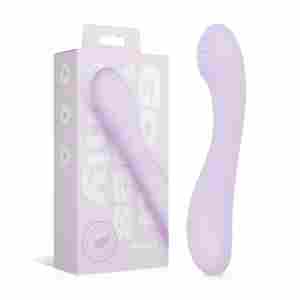 Good Vibes Only - G-Spot Vibrator - Soft Silicone - Purple
