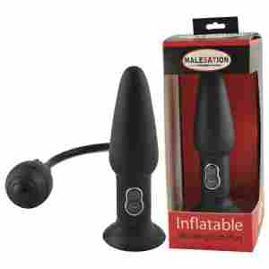 Inflatable Butt Plug With Vibration