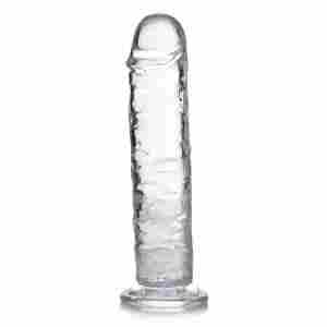 Jock C-Thru Transparent Dildo - 21 cm