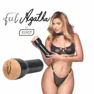 Kiiroo - Feel Agatha Vega Stroker - Black