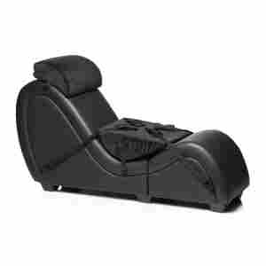 Kinky Sex Lounge with Cushions - Black